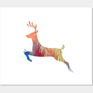 Deer Posters and Art